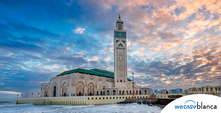 La mosquée Hassan II, un des grands monuments de la capitale économique du Maroc . &copy; Région de Casablanca-Settat