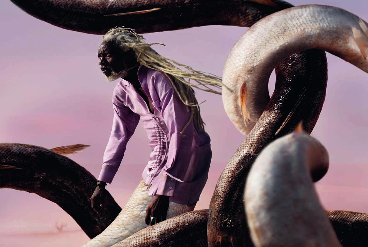 Soulèvement. Oeuvre de David Uzochukwu © Oeuvre de David Uzochukwu